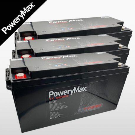 Batería Portátil PoweryMax TX36150Ah. 3 Baterías TX12150 de última generación. 2/5