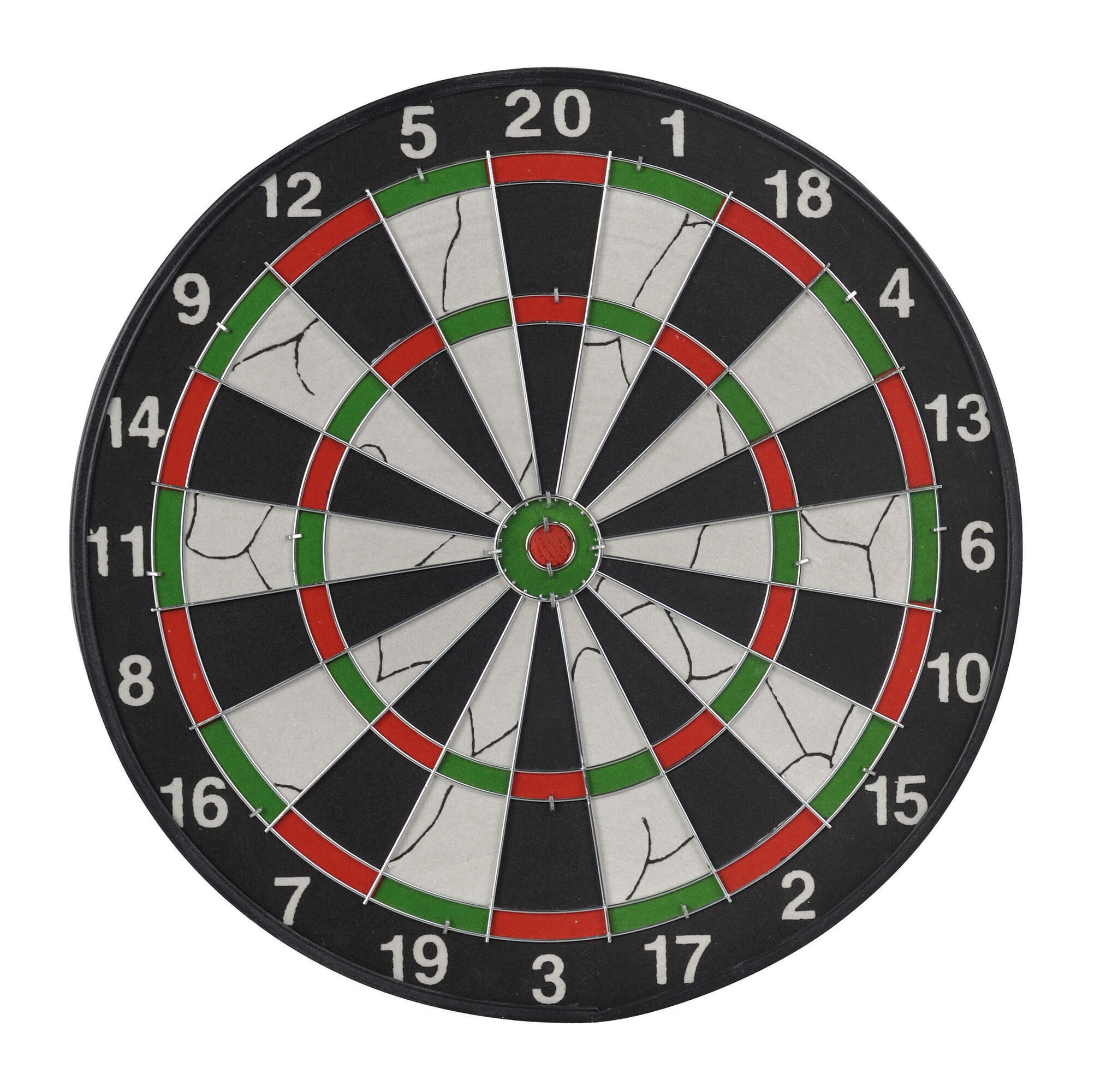 Beflockte Dartscheibe – Offizielle Größe – Inklusive Darts – Orion 2/6