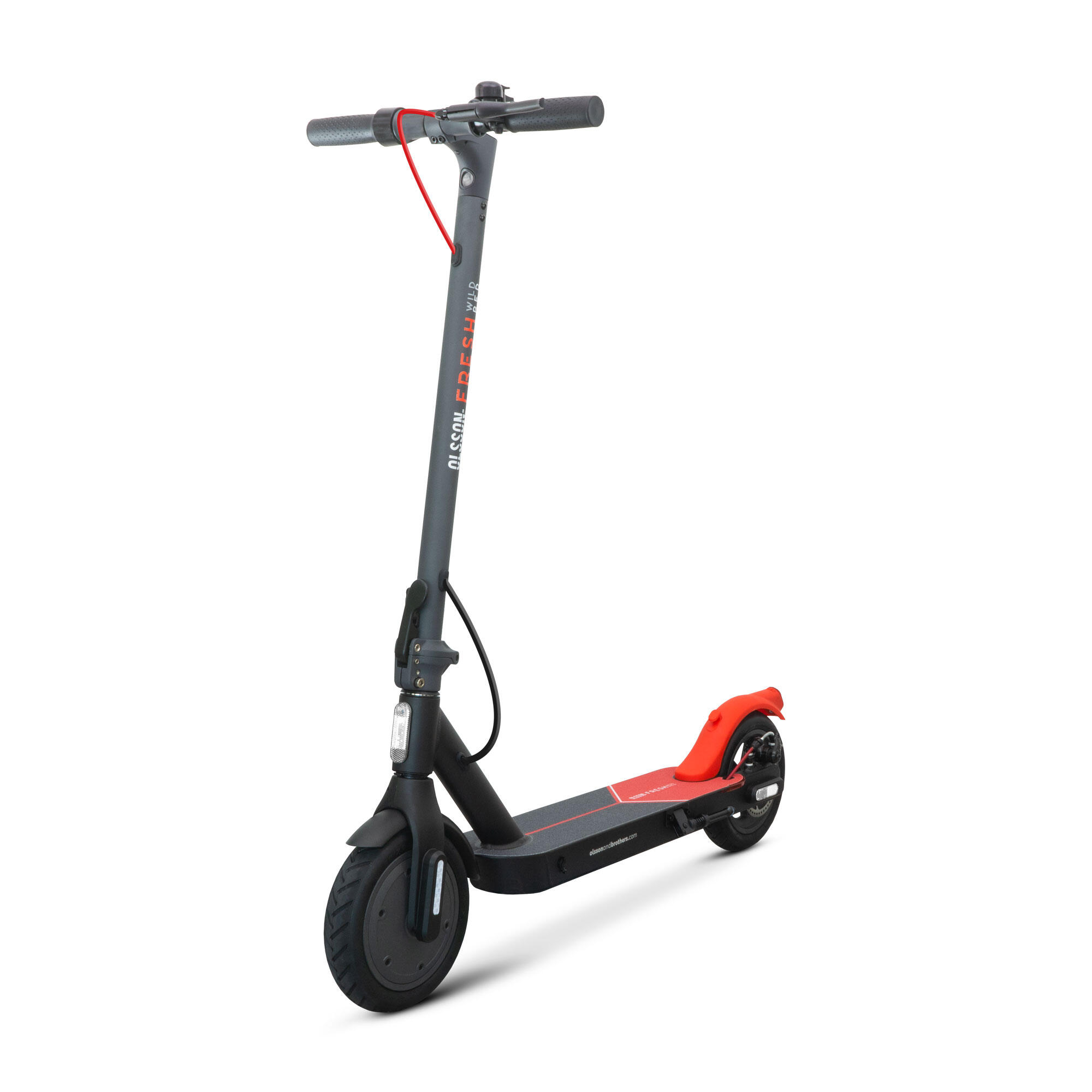 Segunda vida - trotinete eléctrico usado fresh wild red