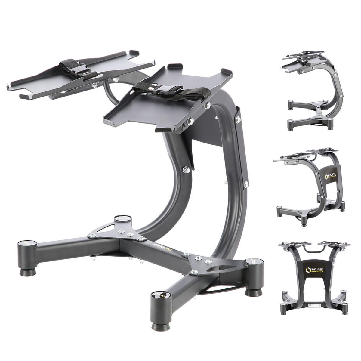 Support pour haltères courts réglables str10 pro HMS PREMIUM 2/7