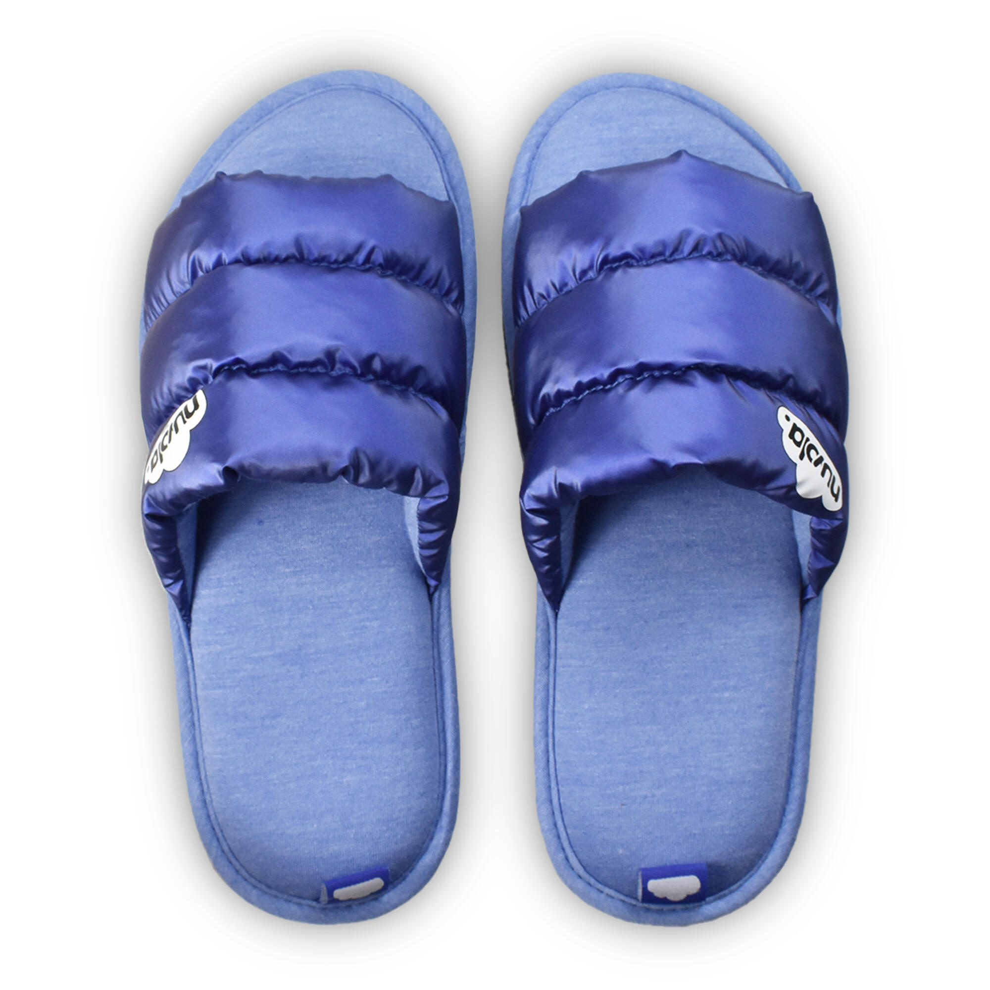 Zueco Nuvola Azul Celeste suela goma Antideslizante 2/6