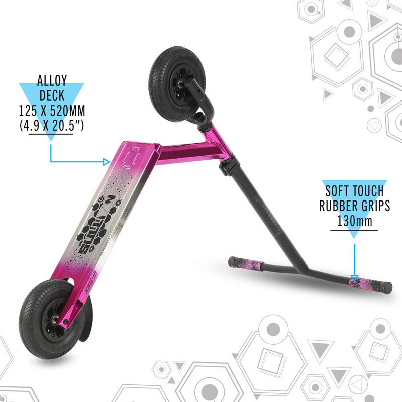 Hi Jinx Dirt Scooter - roze/zilver