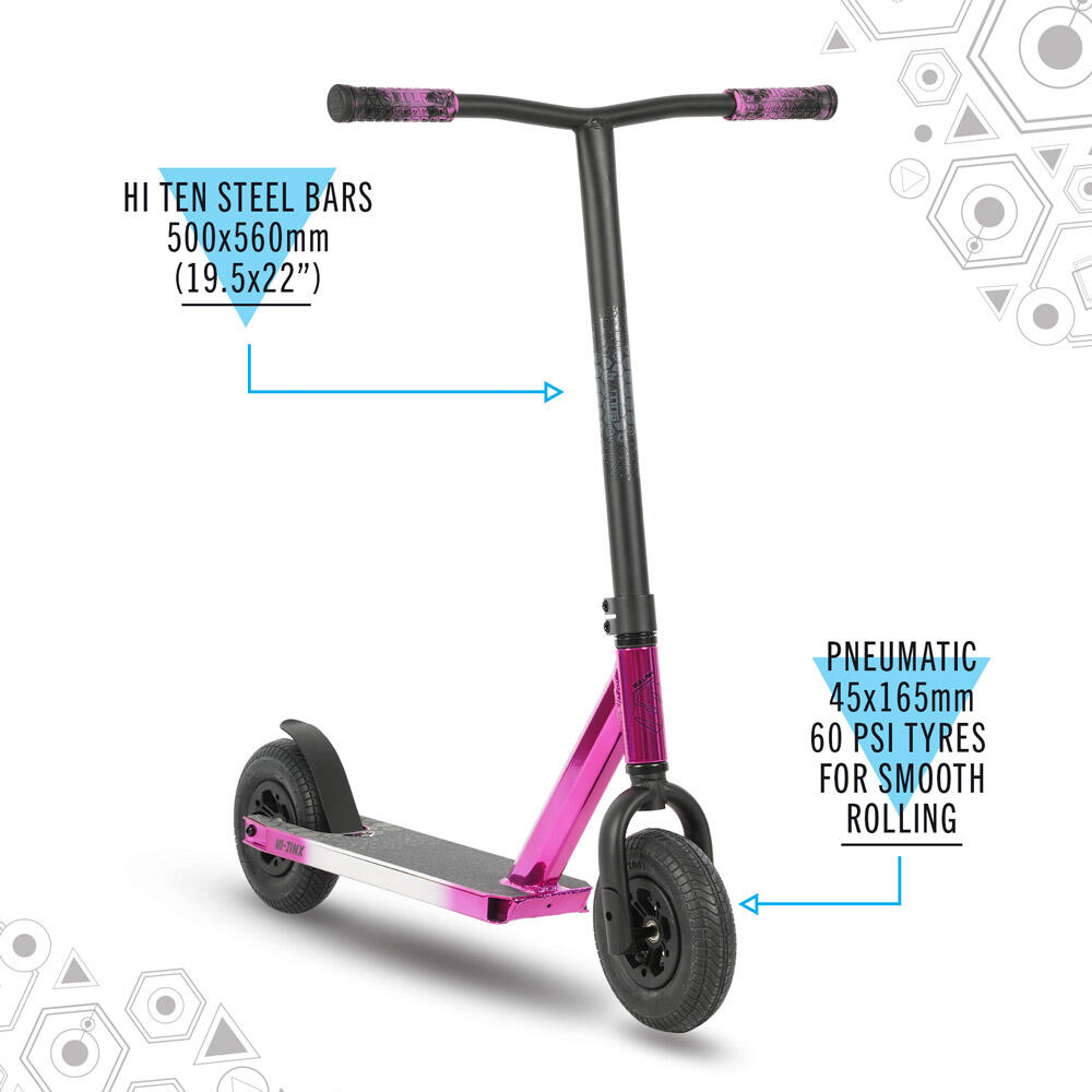 Hi Jinx Dirt Scooter- Pink/Silver 4/5