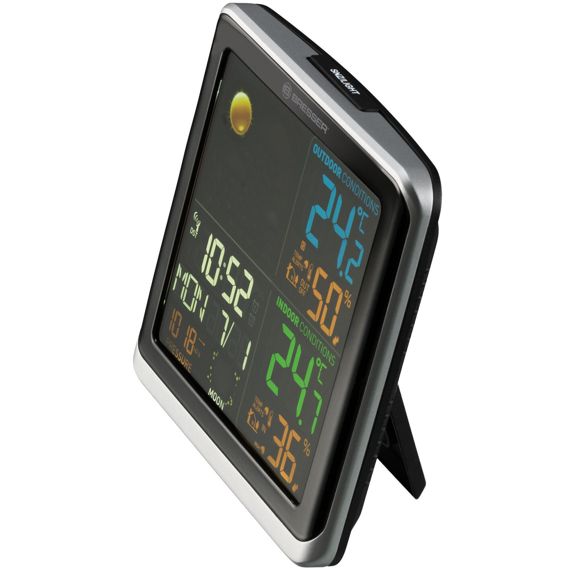météo Station Climatrend-BRESSER  TB avec affichage de couleur LCD 4/7