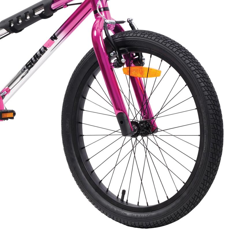 Bicicleta Safeguard 20" - Rosa/Plateada