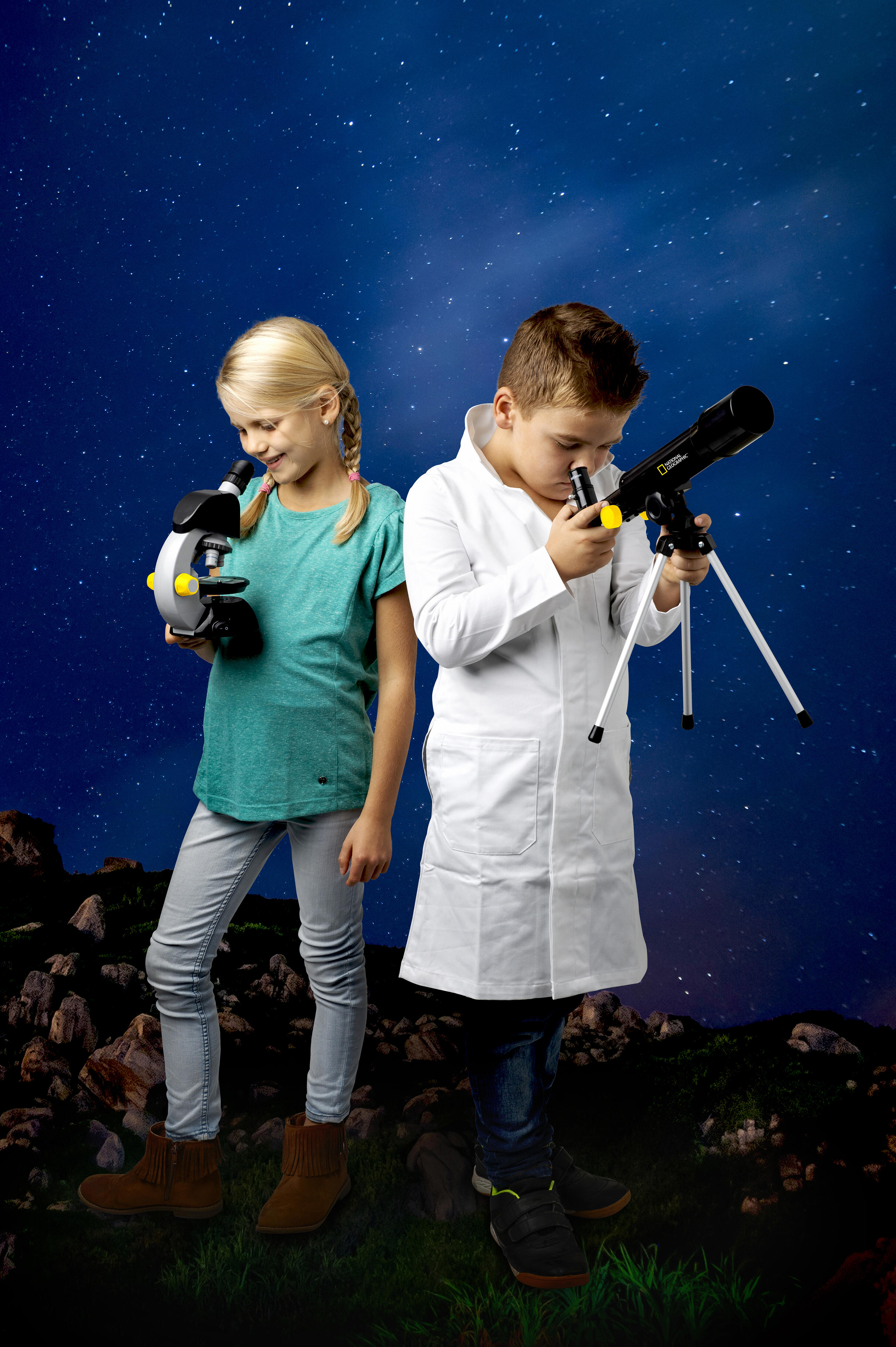 NATIONAL GEOGRAPHIC Telescoop- en Microscoopset met Smartphone Adapter 6/6