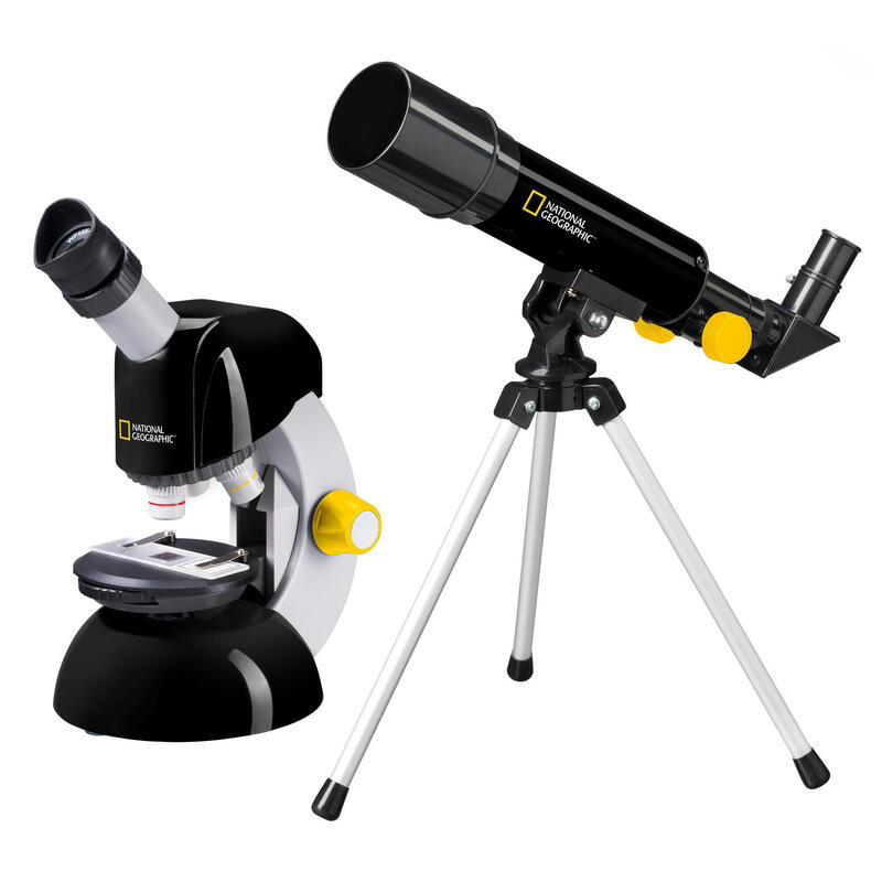 Kit inicial de telescópio + microscópio - Pacote de investigação-BRESSER