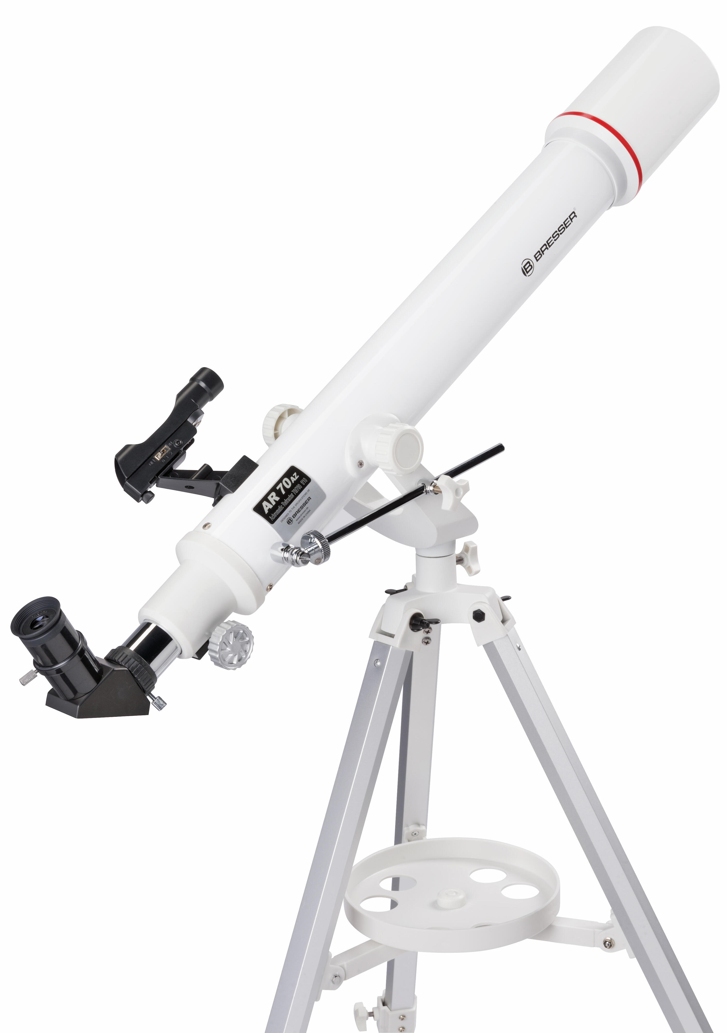 Telescopio Nano AR-70/700 AZ Bresser con adattatore per smartphone 3/7