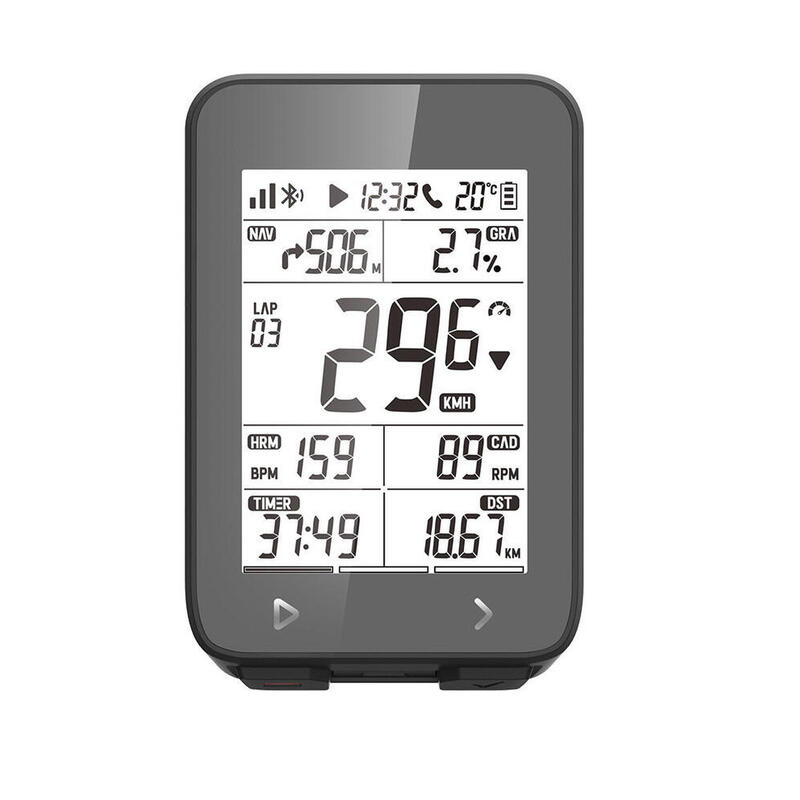 Compteur vélo iGPsport iGS320 GPS avec Étui en silicone BH320 - set
