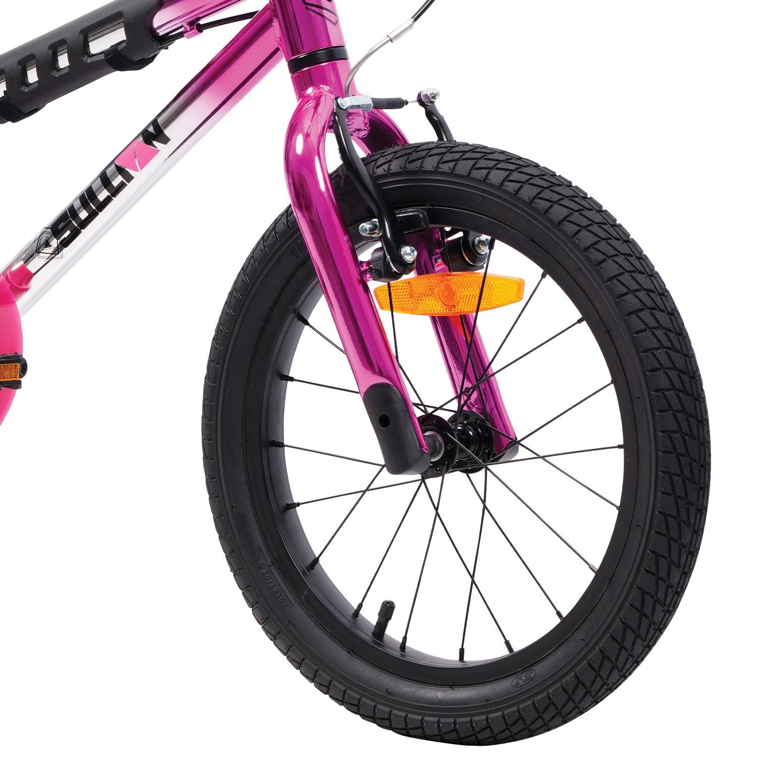 16" Safeguard Bicycle - Pink/Silver 4/5