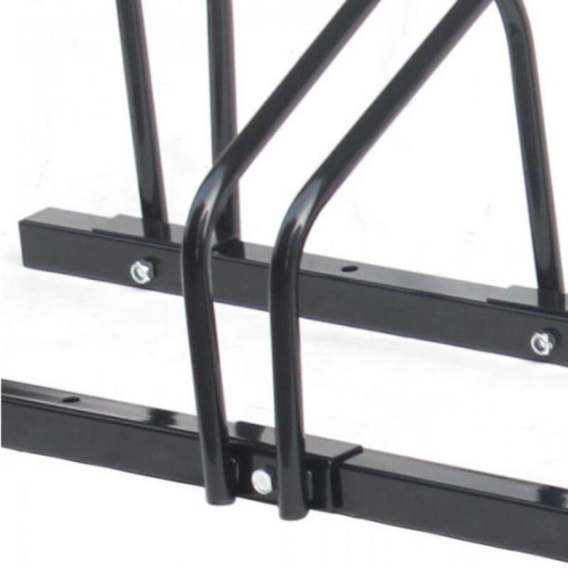 Suport pentru 4 biciclete - Negru