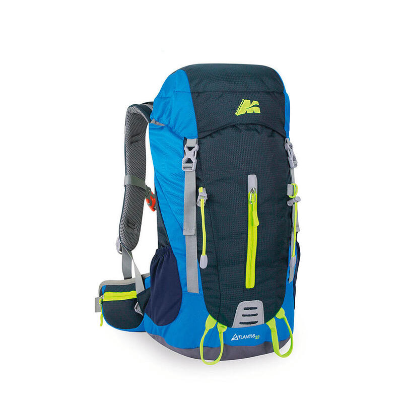 MOCHILA DE TREKKING ATLANTIS 22 BLU AZURRO MARSUPIO (AZUL)