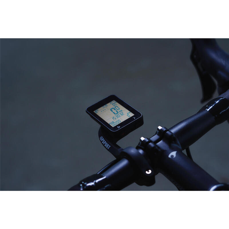 Computador de bicicleta iGPsport iGS320 GPS com suporte de bicicleta M80 - set