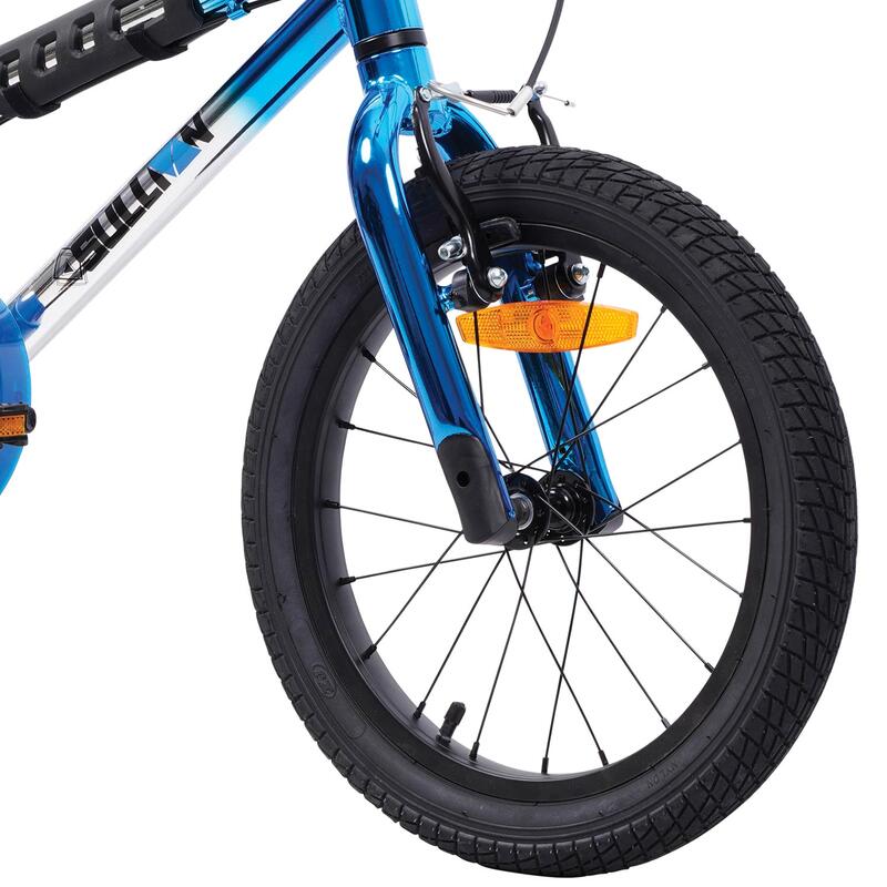 Bicicleta de Proteção de 16" - Azul/Prata