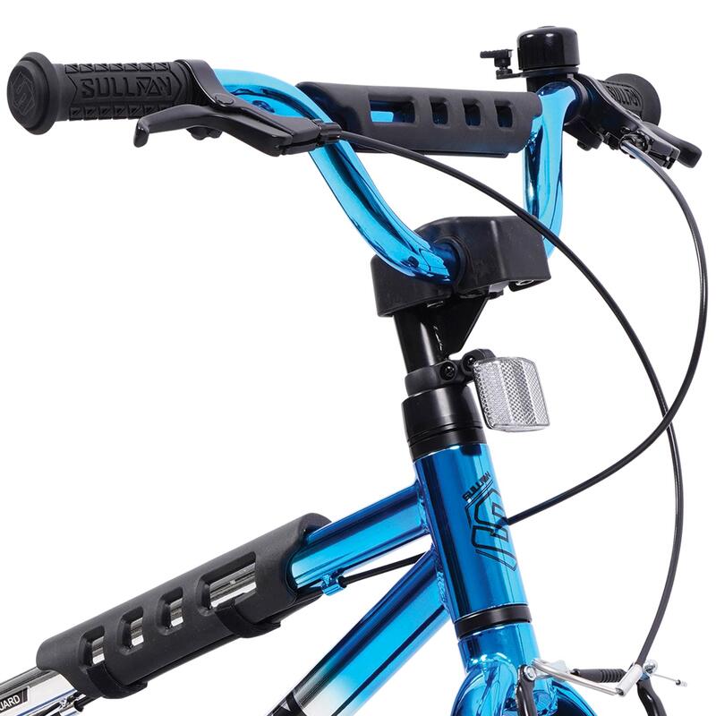 Bicicleta de Proteção de 16" - Azul/Prata
