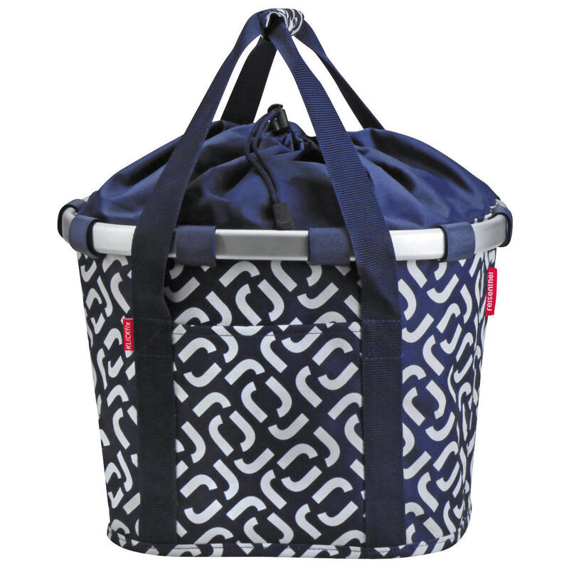 KLICKFIX Vorderradkorb "Bike Basket" , signature navy