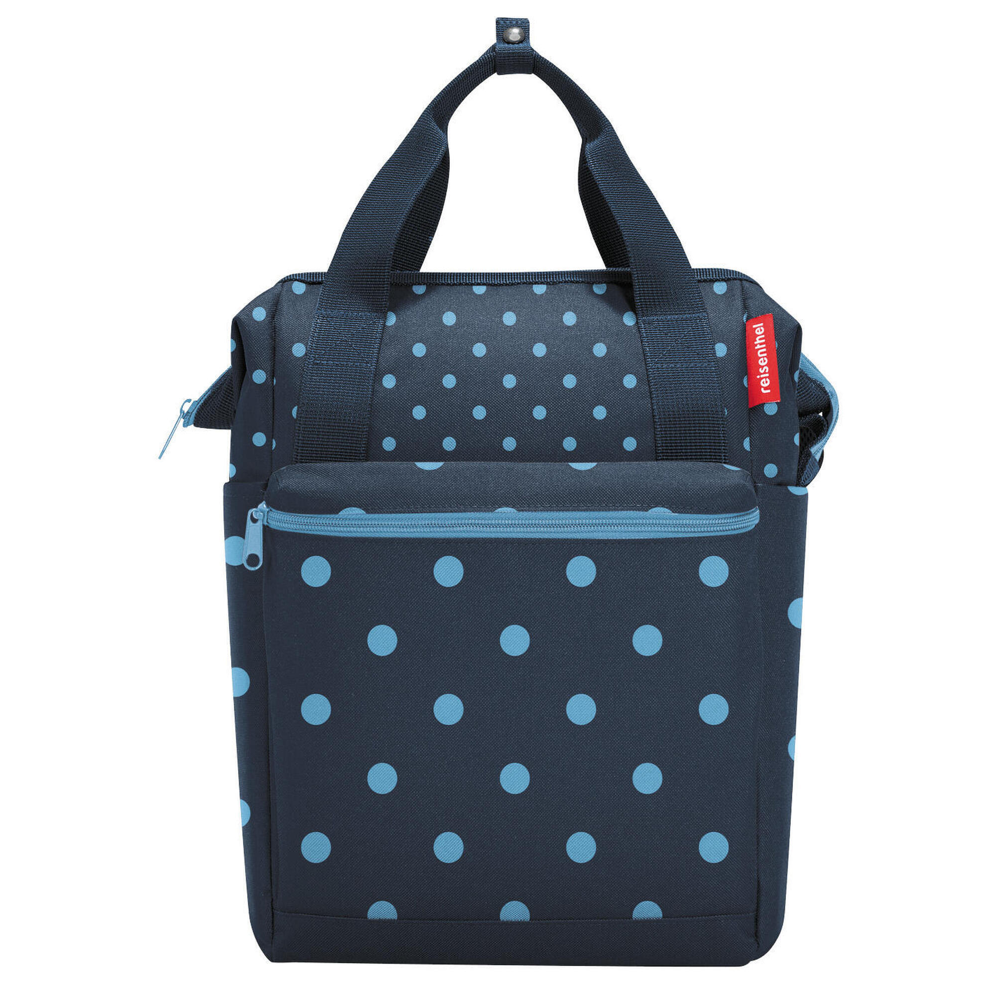 KLICKFIX KLICKFIX Bagagedraagtas ROOMY GT, gemengde stippen blauw