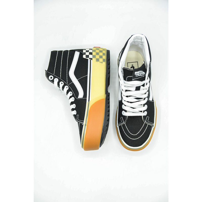 Baskets Vans cu platforma Sk8-Hi Stacked, Noir, Femmes