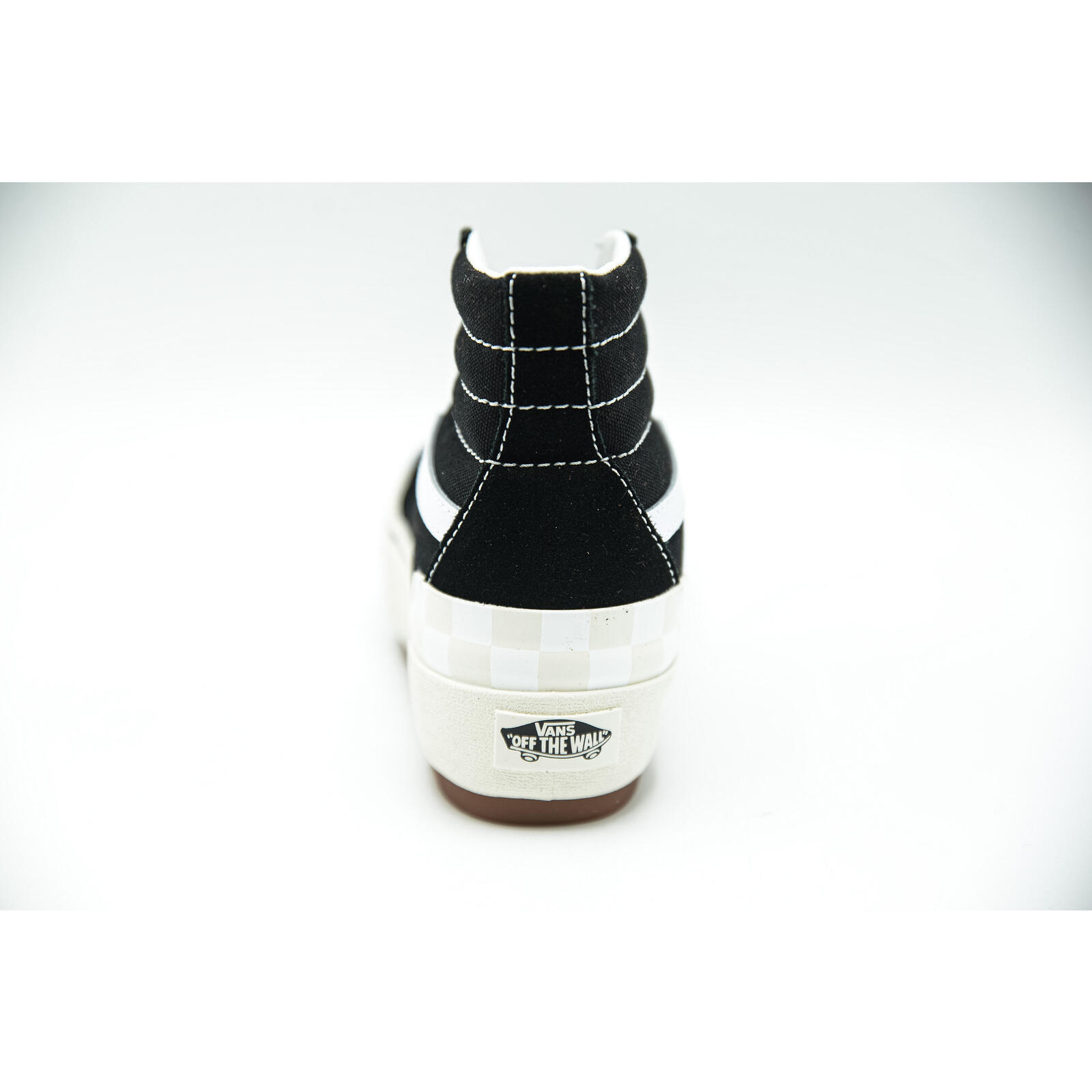Zapatillas Vans cu platforma Sk8-Hi Stacked, Negro, Mujer 4/5