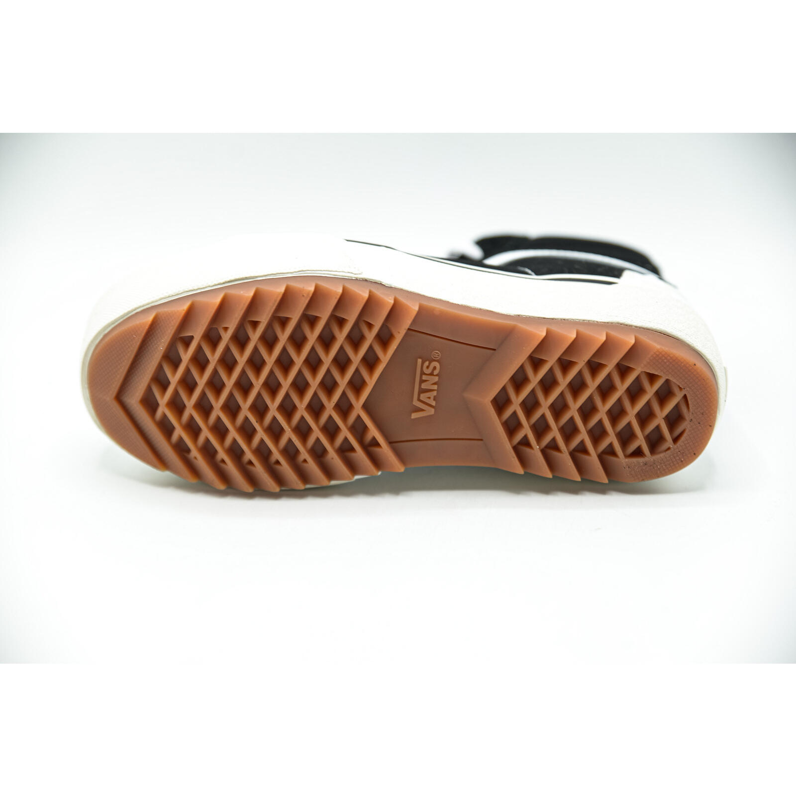 Zapatillas Vans cu platforma Sk8-Hi Stacked, Negro, Mujer 5/5