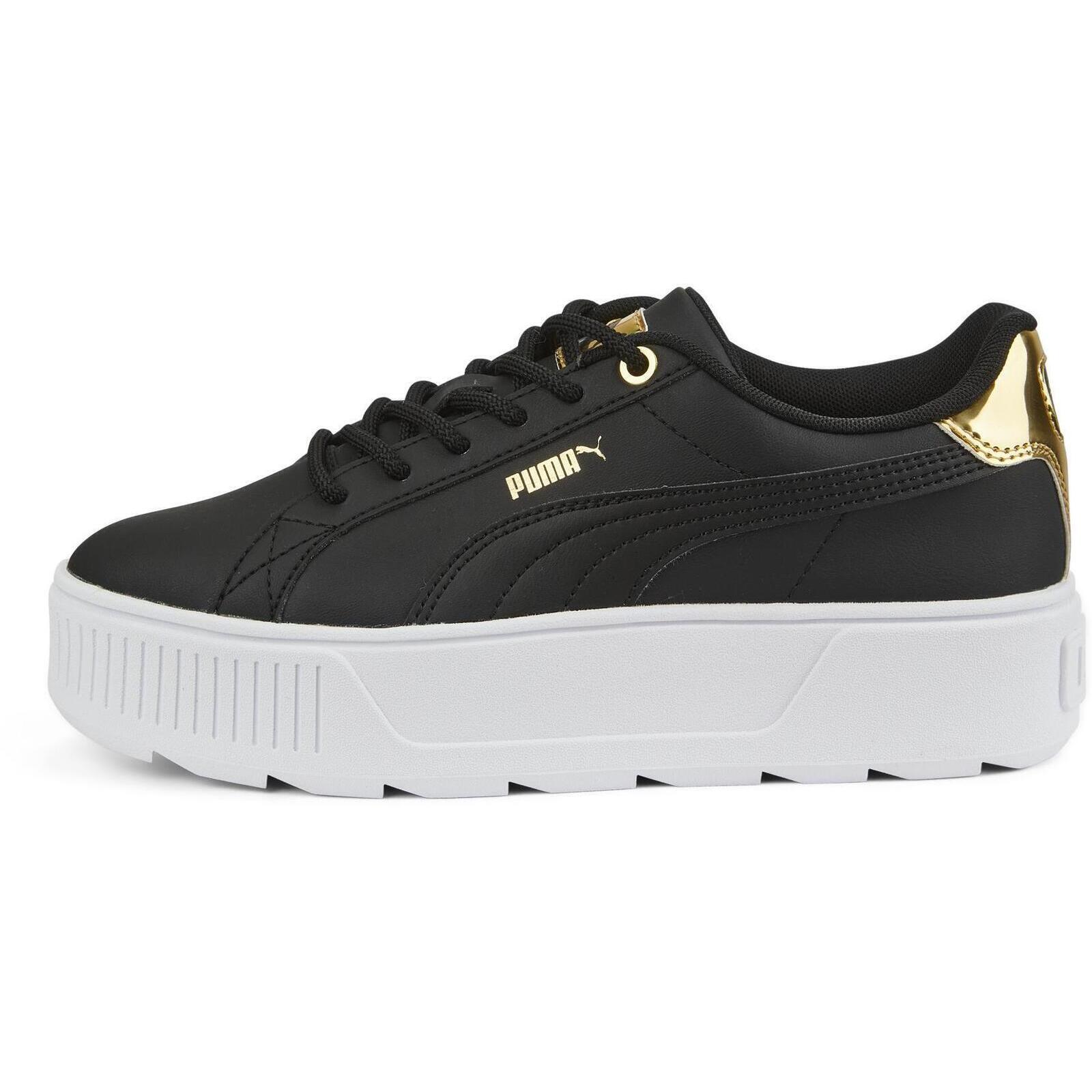 Puma - Baskets Puma Karmen Distressed, Noir, Femmes - Chaussures De Sport - Noir - 38,5 - Decathlon