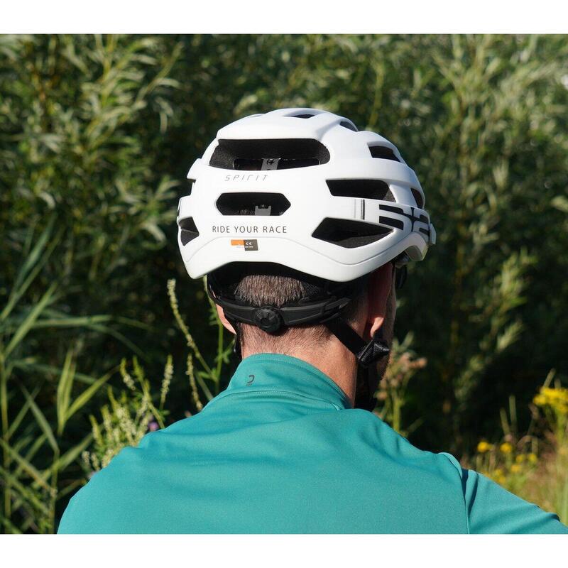 R2 - Spirit Fietshelm - Wit - Helm voor de Ebike of stadsfiets - Lichtgewicht