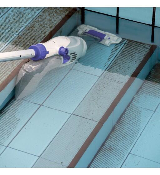Aspirador Elétrico a bateria ELECTRIC VAC Piscina enterrada 3/3