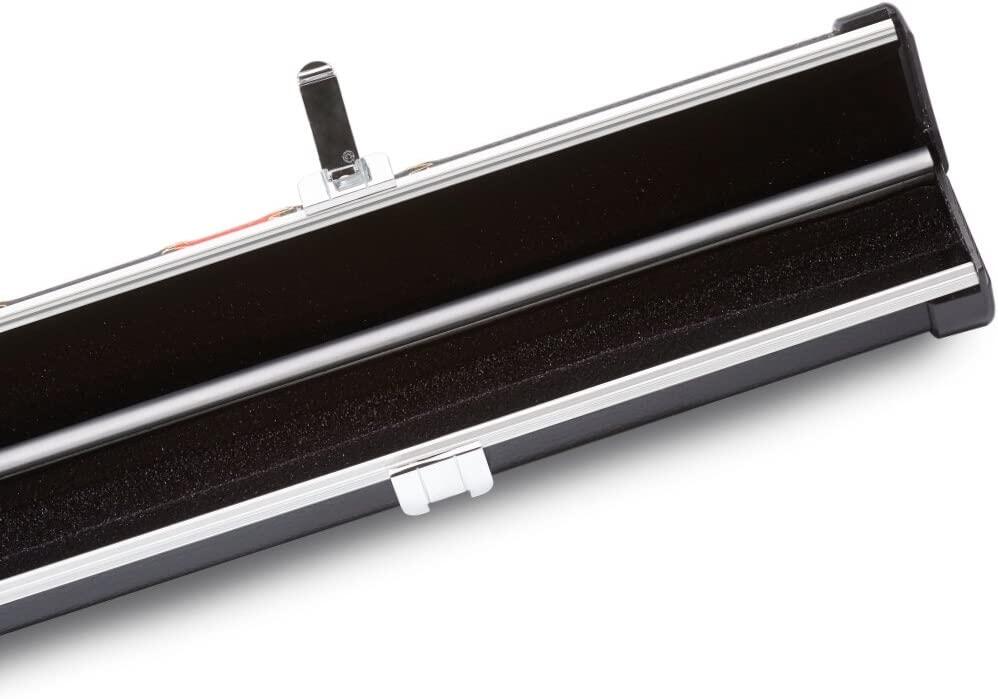PERADON HALO 1 PIECE THIN BLACK & RED PATCHWORK SNOKKER/POOL CASE 3/3