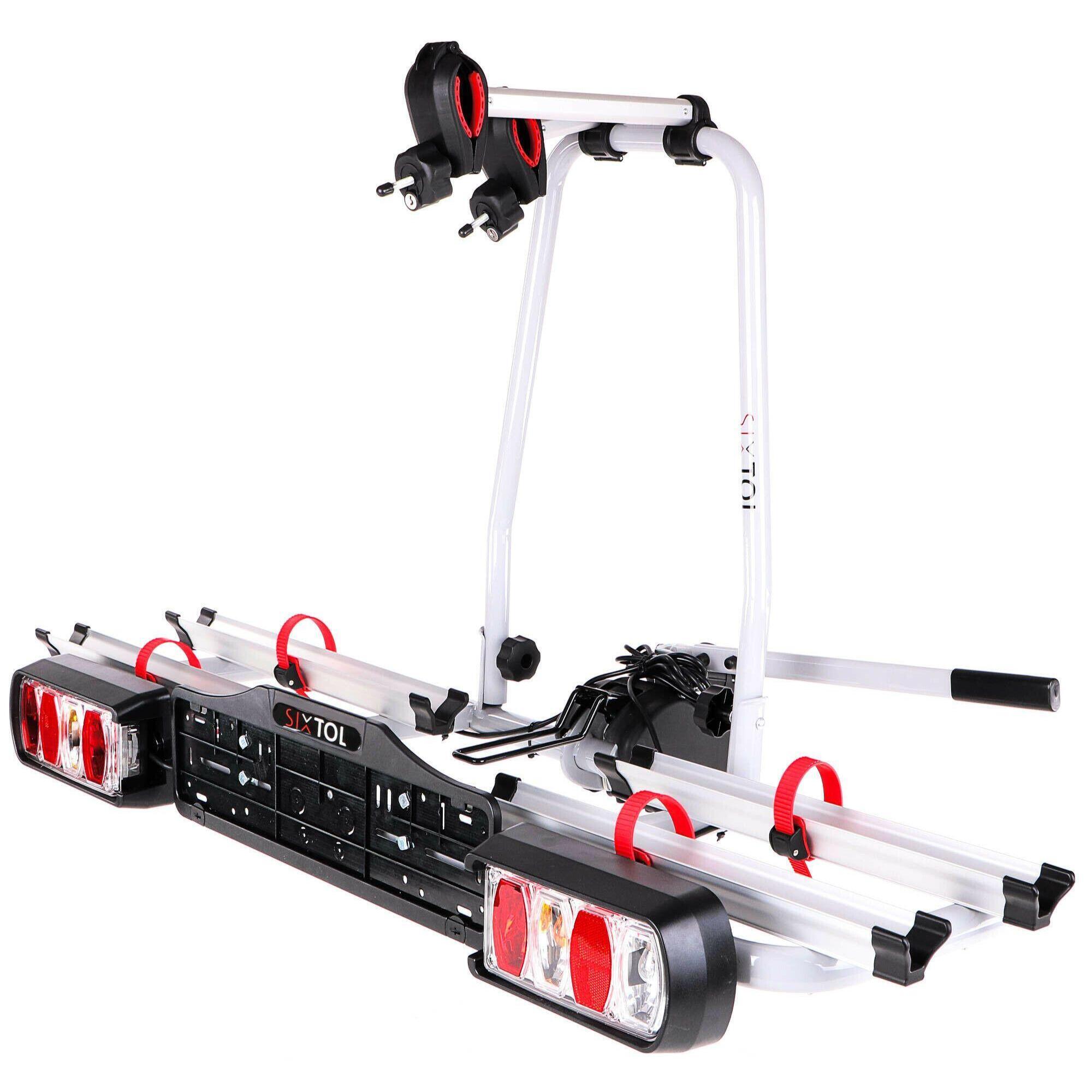 SIXTOL Nosič kol na tažné zařízení E-BIKE 2 - 2 elektrokola SIXTOL