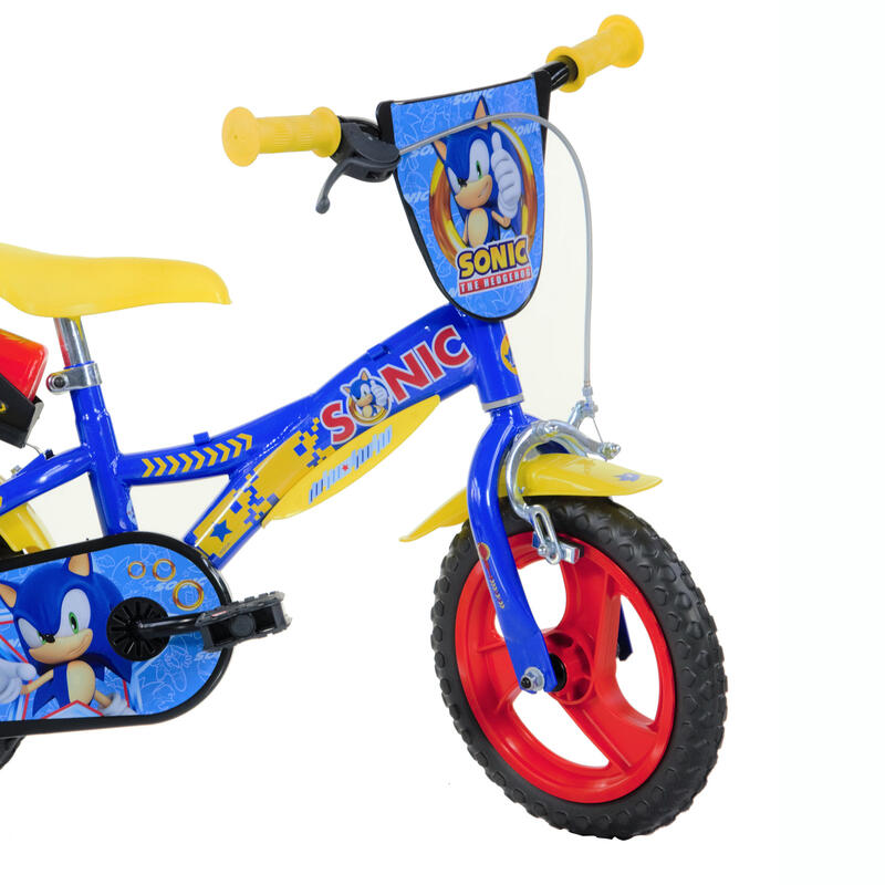 Bicicleta Niños 12 Pulgadas Sonic azul 3-5 años