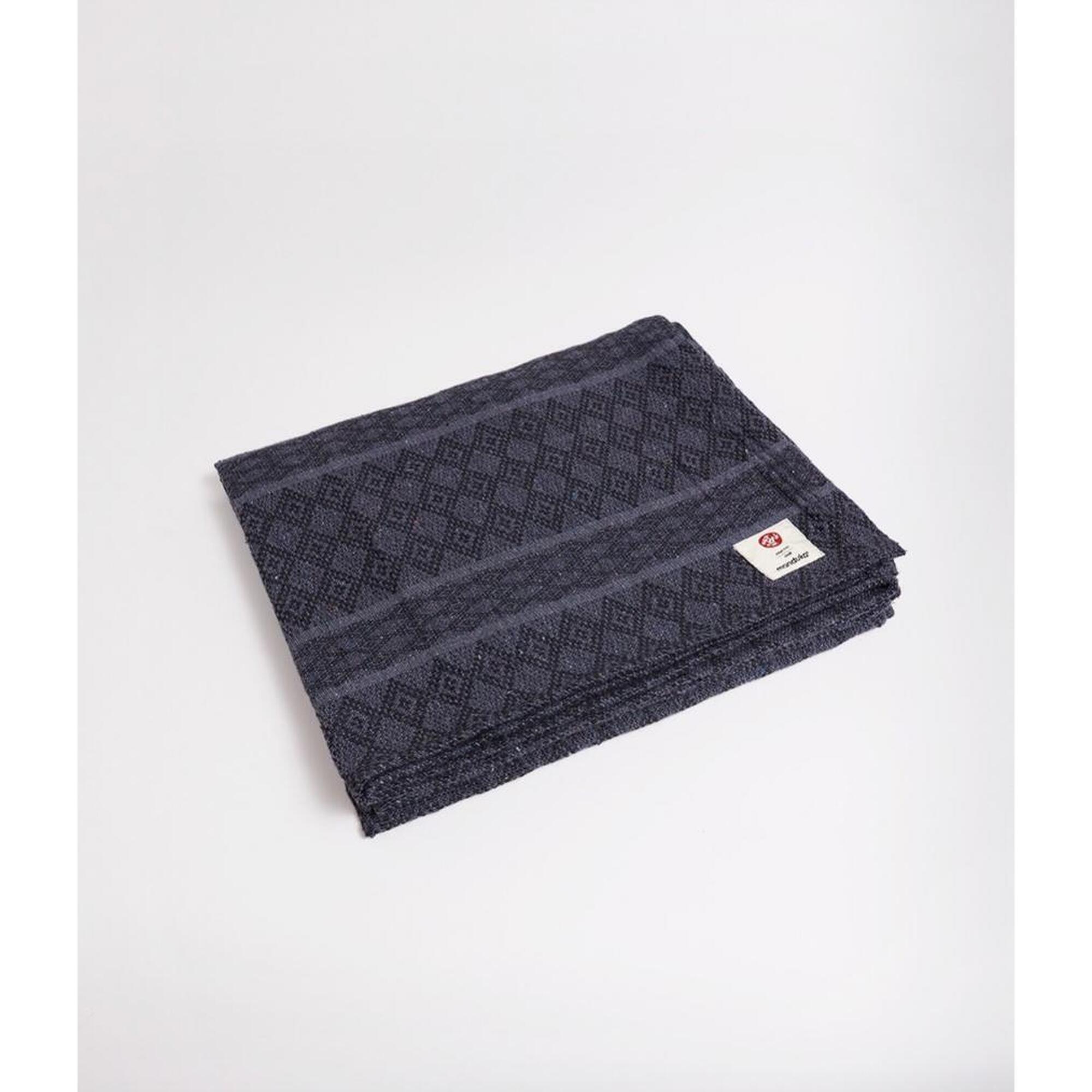 MANDUKA Bawełniany koc do jogi Manduka Cotton Blanket - Thunder