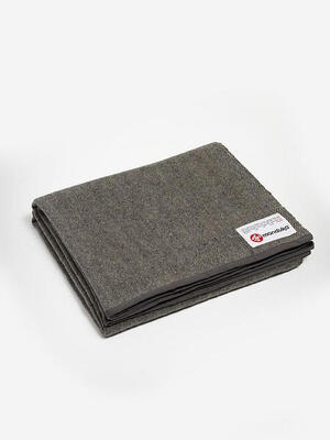 Coperta da yoga Manduka in lana riciclata - Sedimento