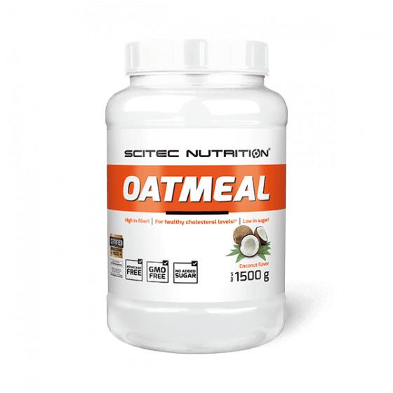 Flocons D'avoine | Scitec Flocons D'avoine Oatmeal (1.5kg) | Banane 4/5