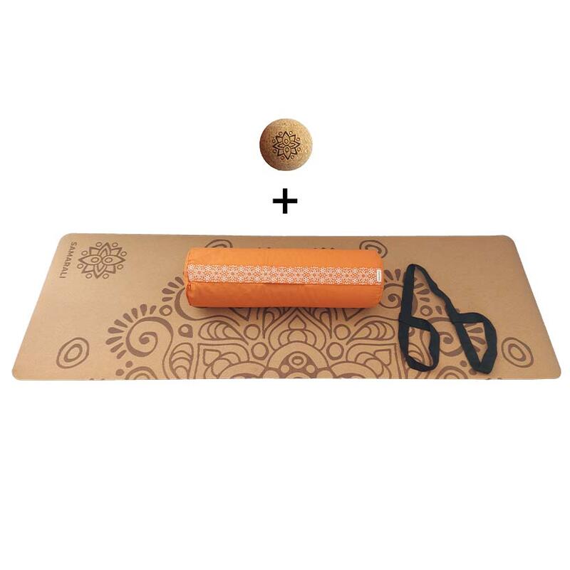 Samarali Yin-Yoga-Paket Mond - Orange