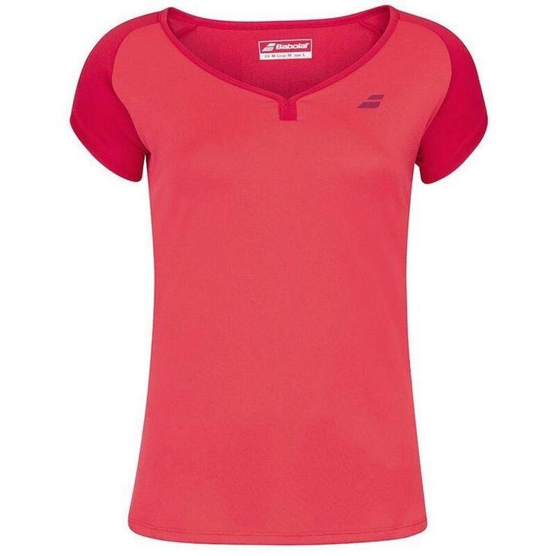Koszulka tenisowa damska z krótkim rekawem Babolat Cap Sleeve Top
