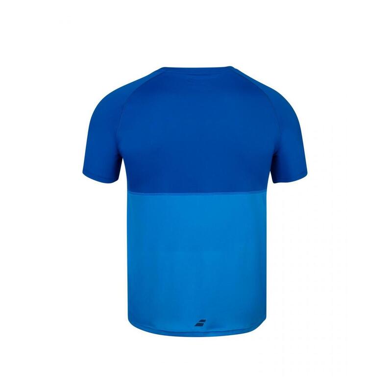 Koszulka tenisowa męska Babolat Play Crew Neck Tee blue aster S