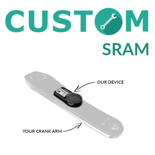 Powercrank Custom  – montaggio del misuratore di potenza – SRAM/TRUVATIV