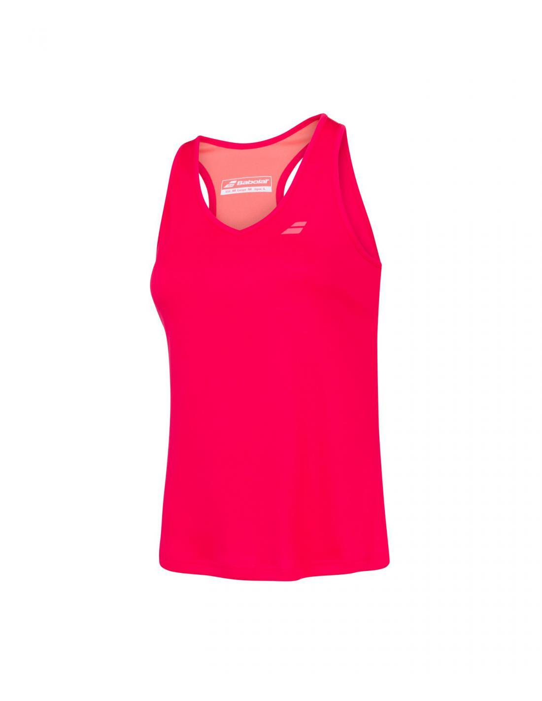 Camiseta Babolat Play Fucsia 3/5