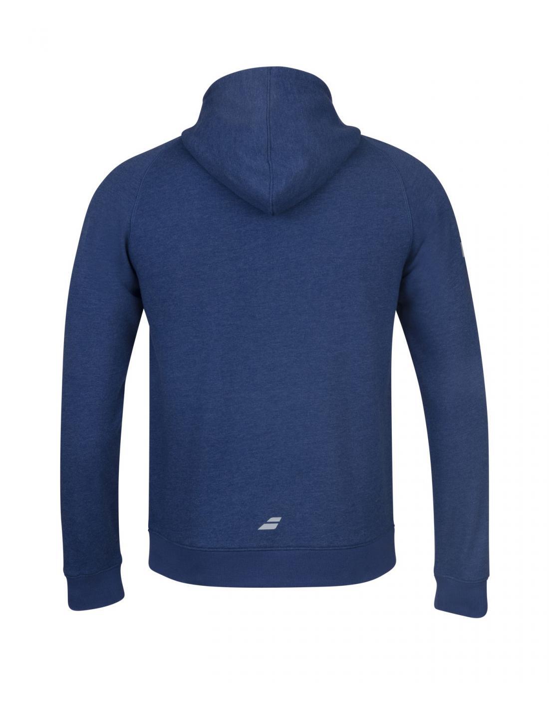 Bluza tenisowa męska Babolat Exercise Hood Jacket estate blue S 2/3