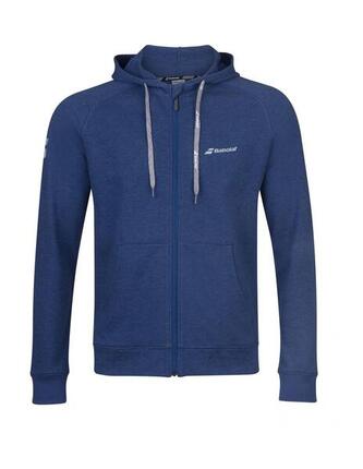 Bluza tenisowa męska Babolat Exercise Hood Jacket estate blue S