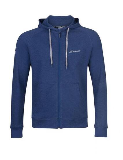 Bluza tenisowa męska Babolat Exercise Hood Jacket estate blue S