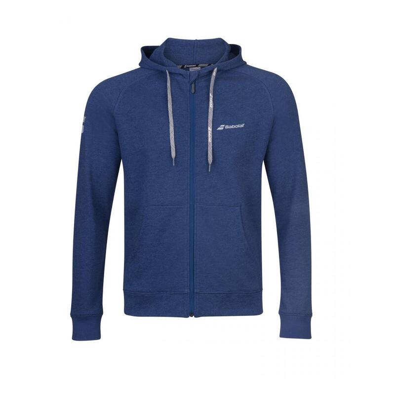 Bluza tenisowa męska Babolat Exercise Hood Jacket estate blue S