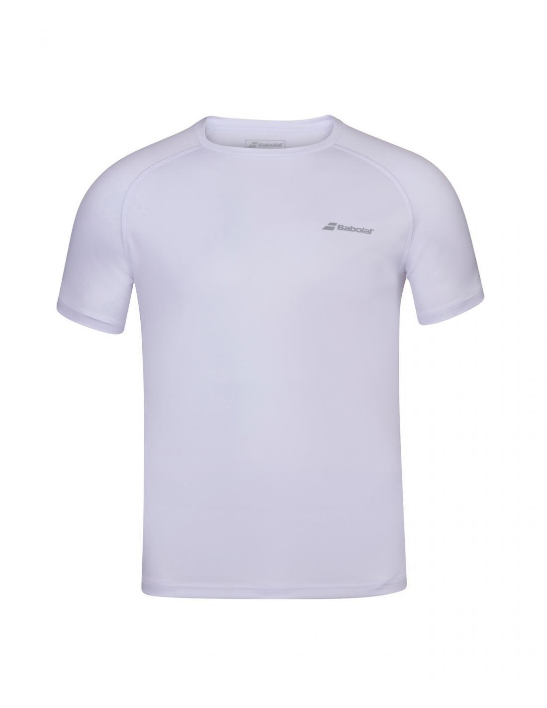 Koszulka chłopięca Babolat Play Crew Neck Tee white 152