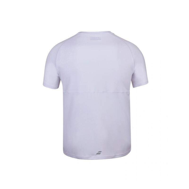 Koszulka chłopięca Babolat Play Crew Neck Tee white 128