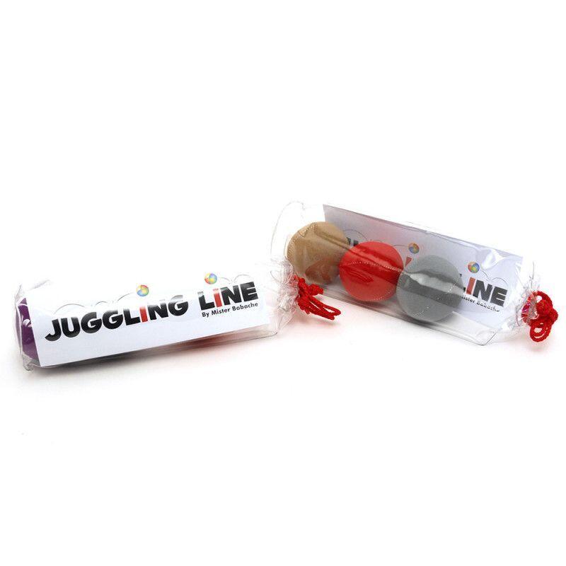 Kit 3 balles peach de jonglage 110 gr juggling line