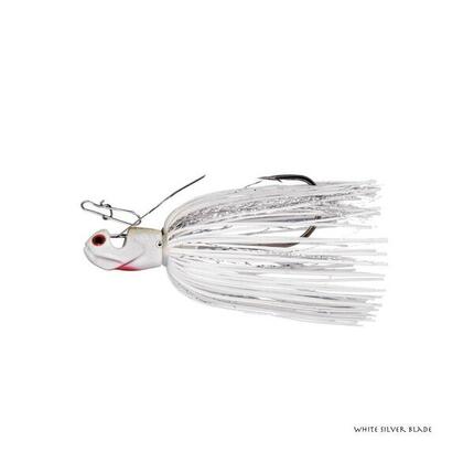 Leurre Chatterbait Booyah Melee (14g - White Silver Blade)