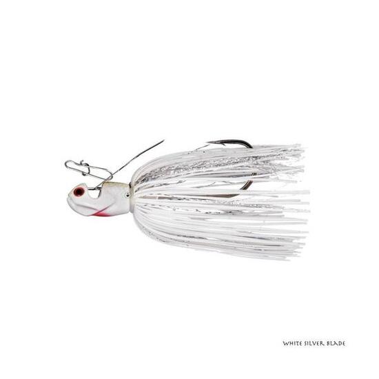 Leurre Chatterbait Booyah Melee (14g - White Silver Blade)