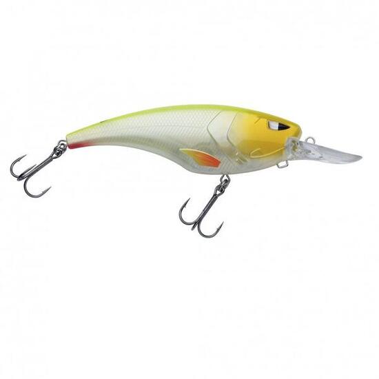 Poisson Nageur Berkley Zilla Deep Crank 14,3cm (White Chartreuse)
