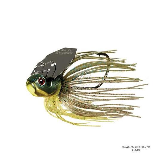 Leurre Chatterbait Booyah Melee (10g - Summer Gill Black Blade)