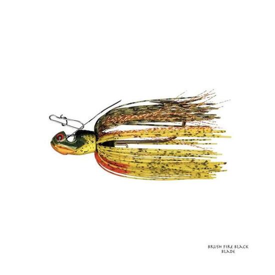 Leurre Chatterbait Booyah Melee (10g - Brush Fire Black Blade)